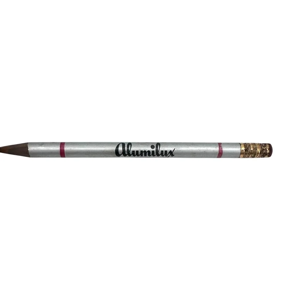 Vintage Detroit Advertising Pencils C&L Alumilux One-Way Trailer Scripto Leads